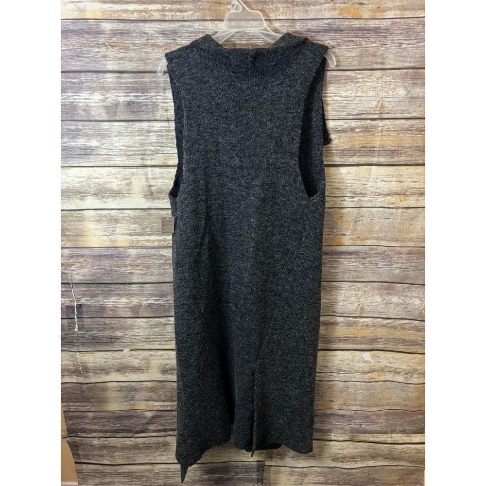 Neiman Marcus Gray Sleeveless tunic/vest dress - Picture 6 of 6